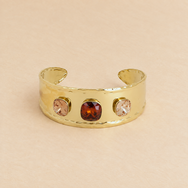 Manchette Solano - Cristaux Swarovski®