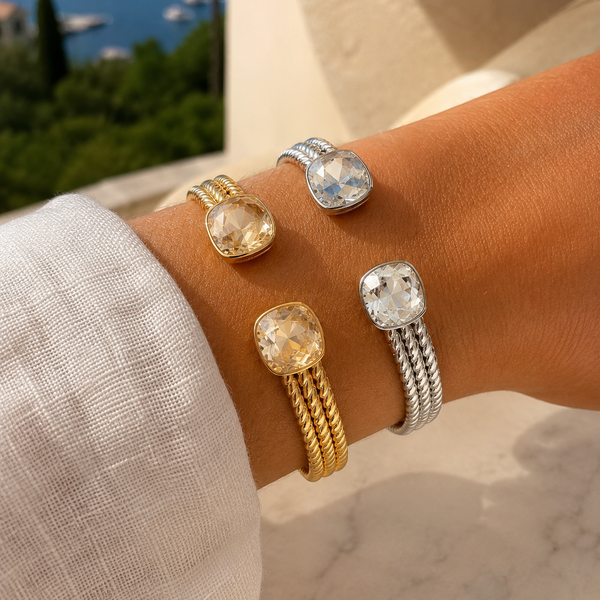 Jonc Éden - Cristaux Swarovski®