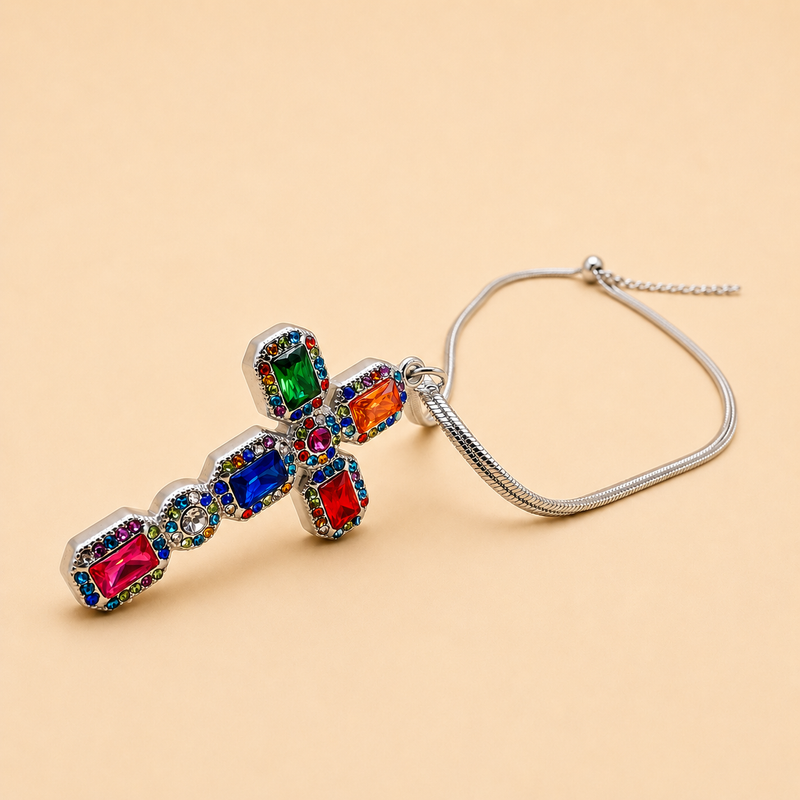 Collier Riviera Argent
