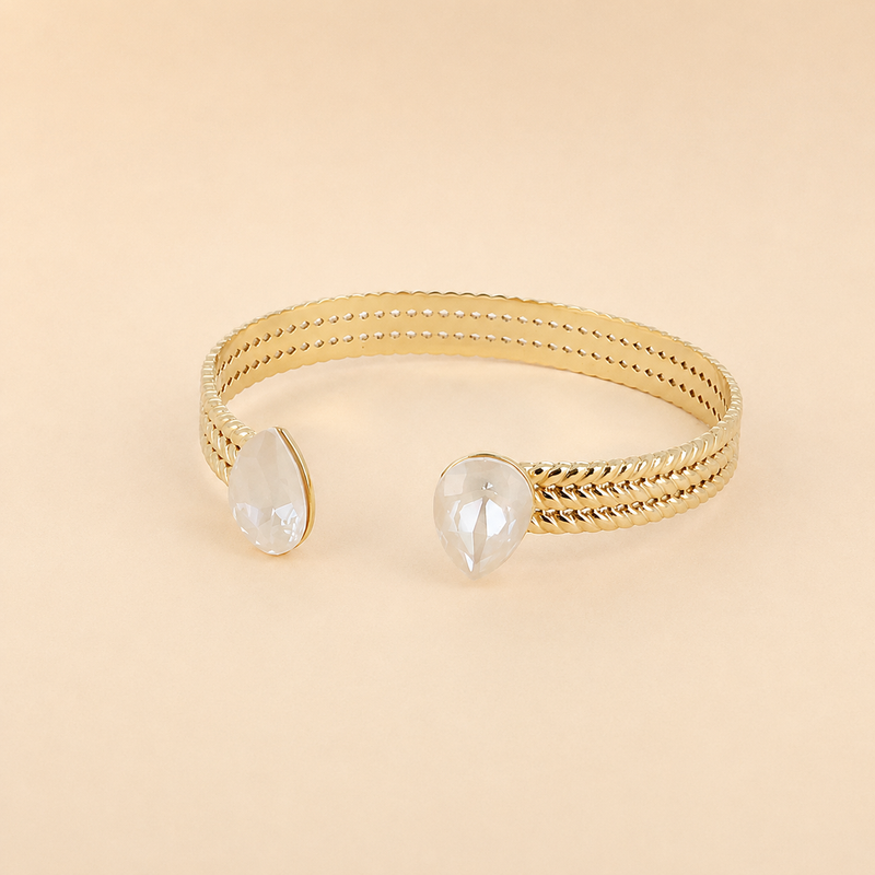 Jonc Dorado - Cristaux Swarovski®