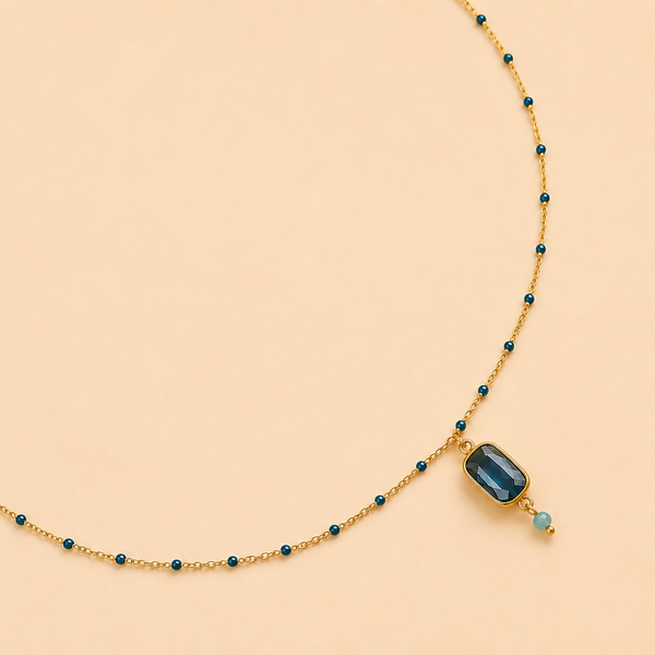 Collier Nuit Bleue (Boutique)