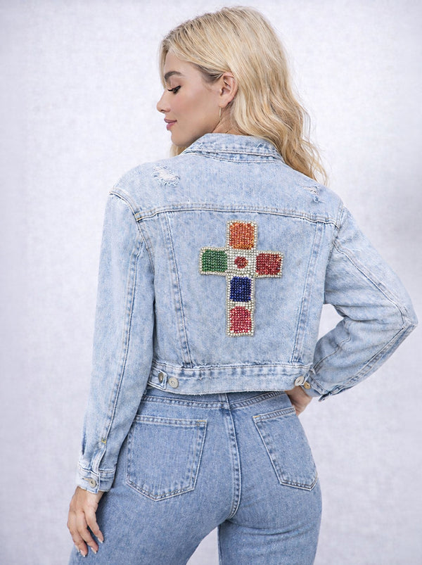Veste en jean ELIZE