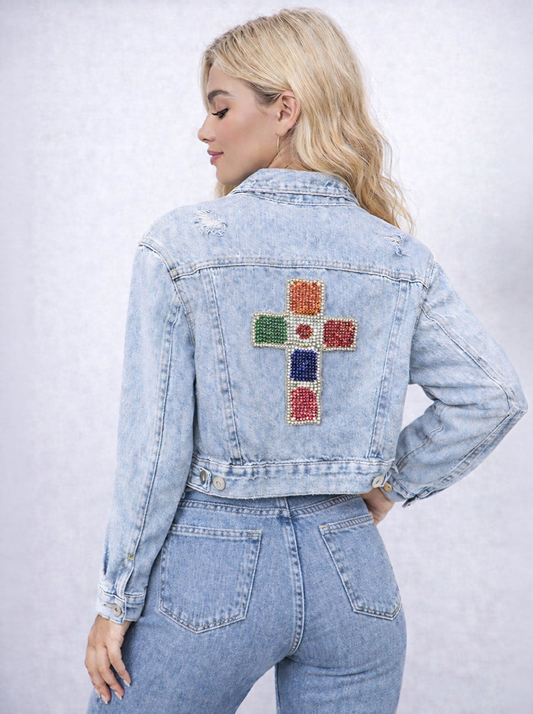 Veste en jean ELIZE