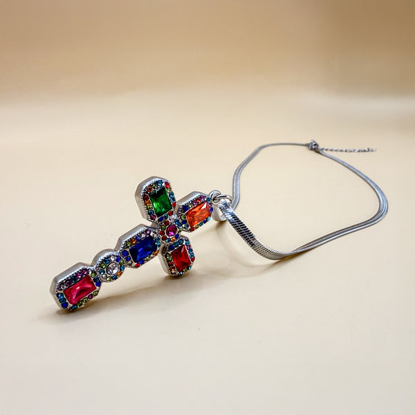 Collier Riviera Argent