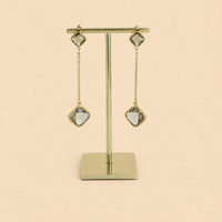 Boucles Alma Cristaux taillés