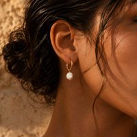 Boucles Luna - Perles Naturelles